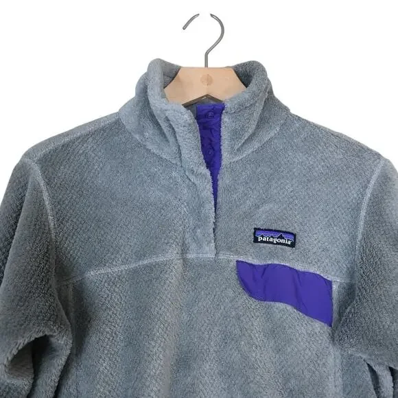 Patagonia Womens M Re-Tool Snap-T Fleece Pullover - Picture 3 of 9